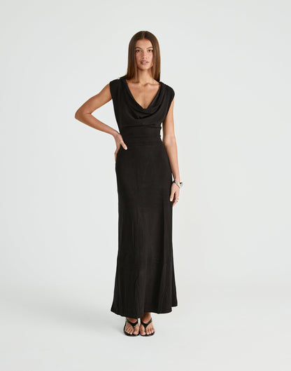 Arena Maxi Dress (Black)