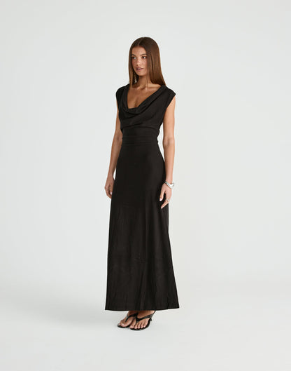 Arena Maxi Dress (Black)