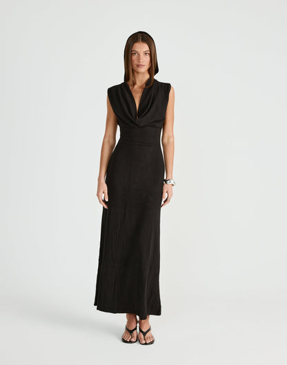 Arena Maxi Dress (Black)