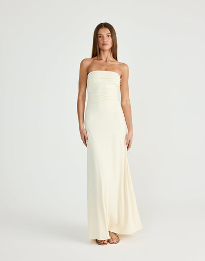 Sarie Maxi Dress (Butter)