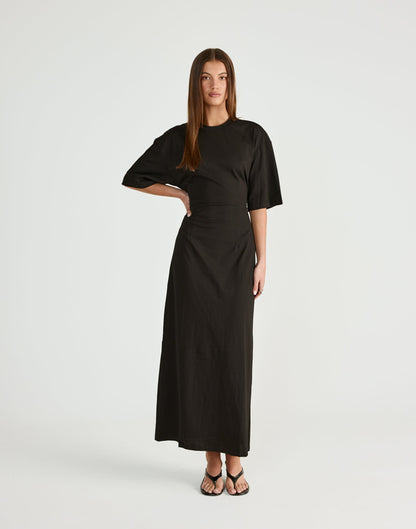 Echoes Maxi Dress (Black)