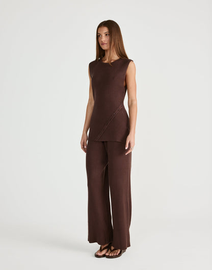 Electra Top (Chocolate)