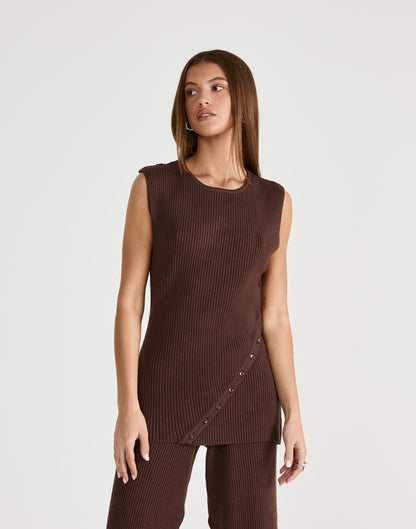 Electra Top (Chocolate)