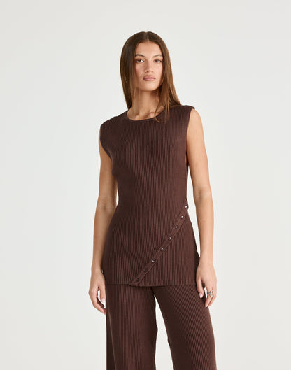 Electra Top (Chocolate)