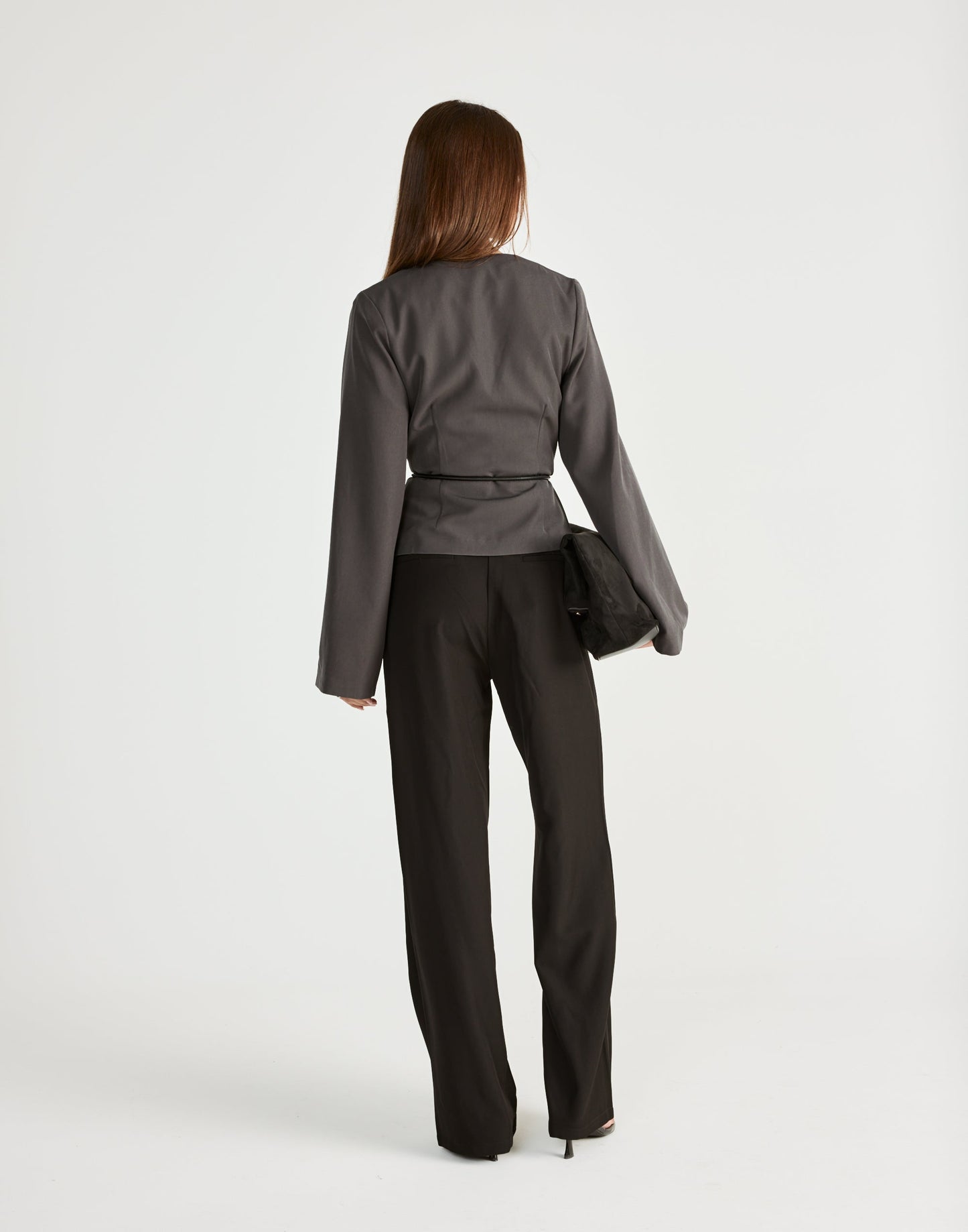 Norinne Long Sleeve Top (Slate)