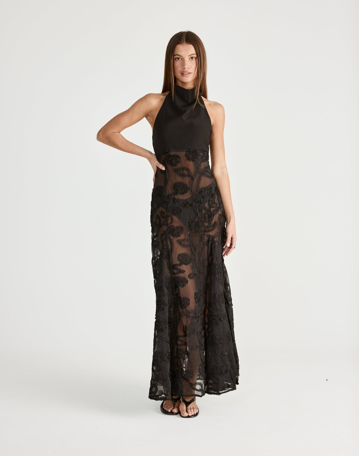 Serendipity Maxi Dress (Black)