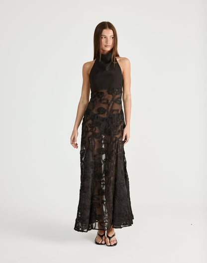 Serendipity Maxi Dress (Black)