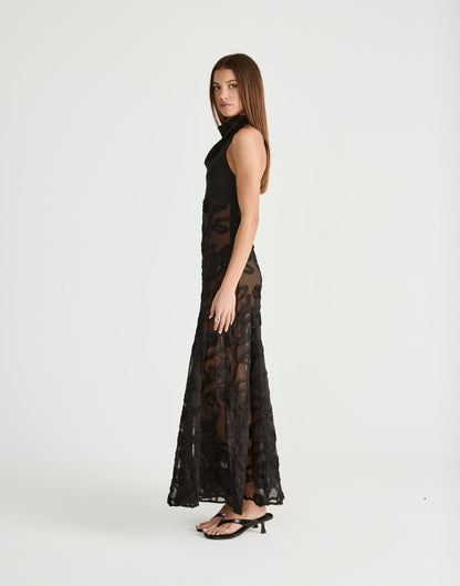 Serendipity Maxi Dress (Black)