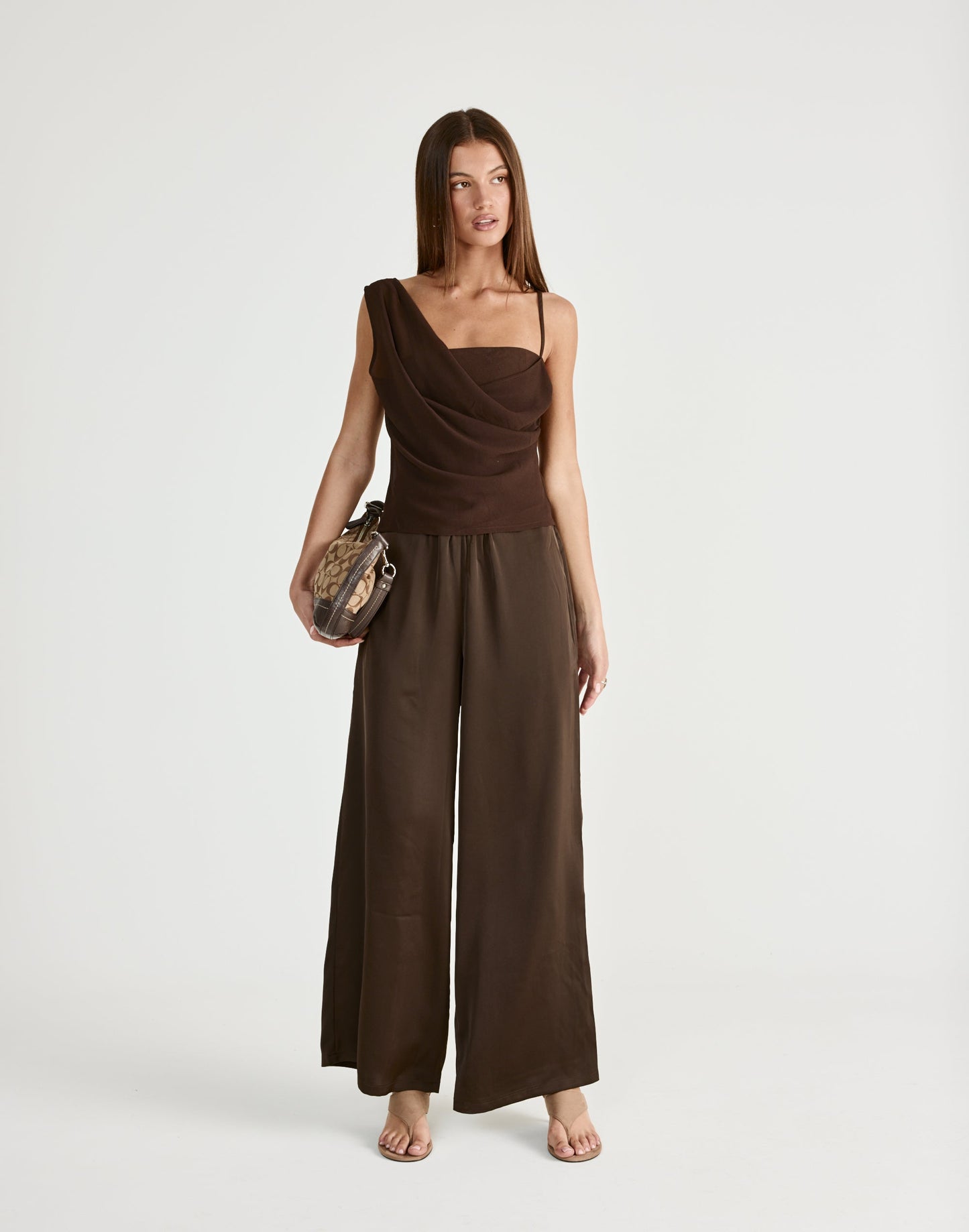 Davina Top (Chocolate)