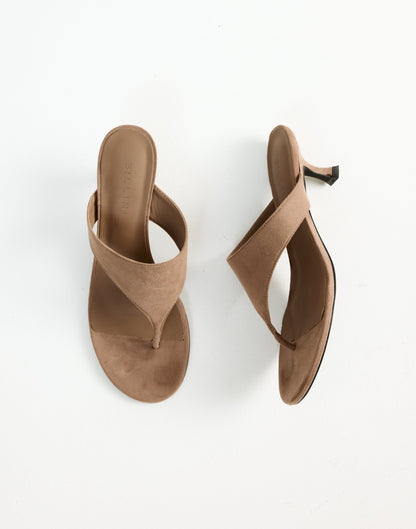 Quince Heels (Fawn Suede) - By Billini