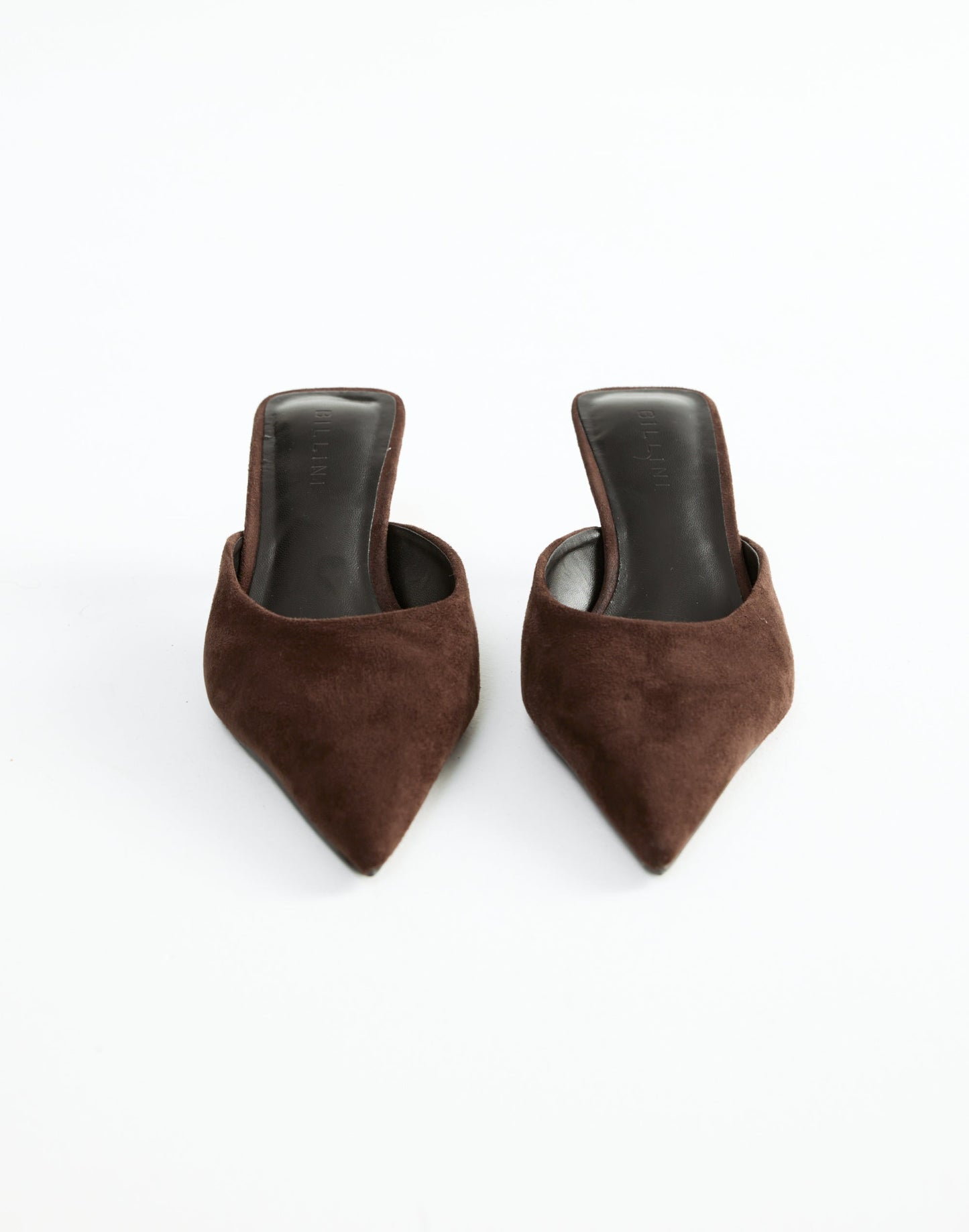 Wynonna Heels (Dark Cacao Suede) - By Billini