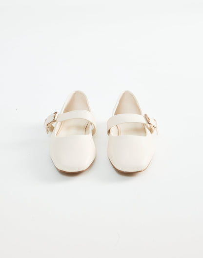 Fredia Flats (Bone) - By Billini