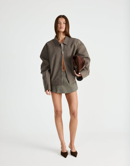 Domain Skort (Slate)