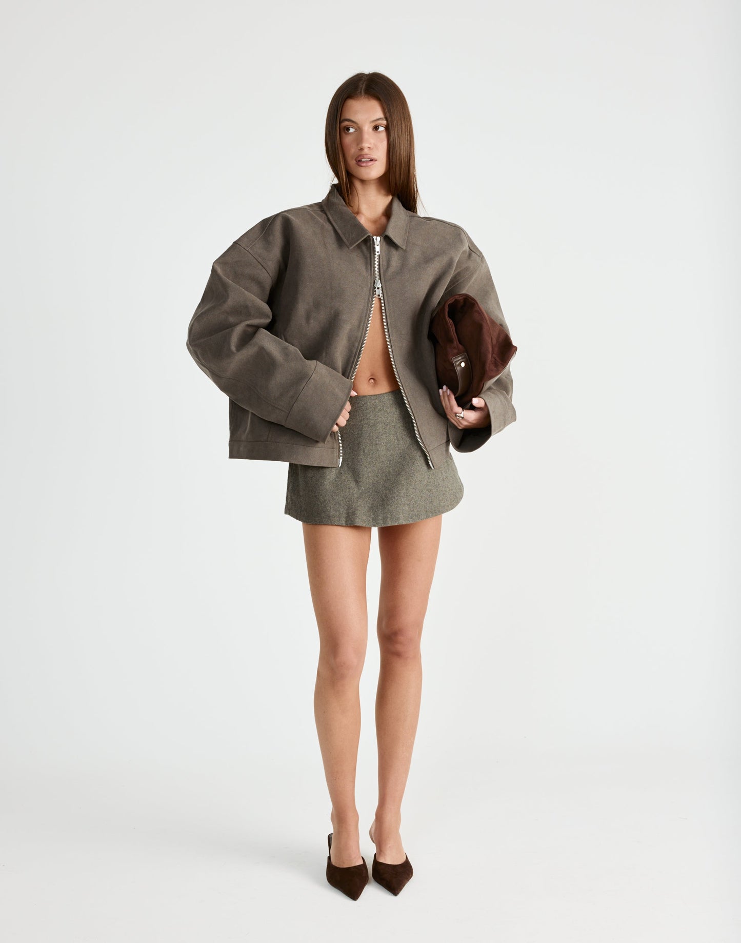 Domain Skort (Slate)