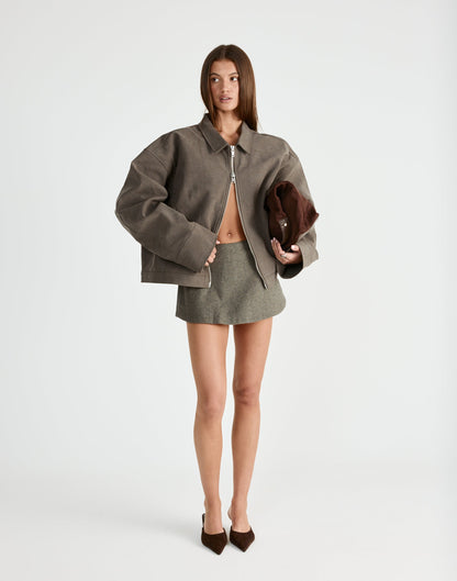 Domain Skort (Slate)