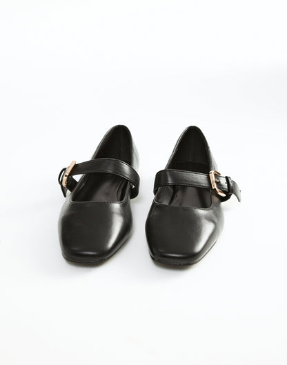 Fredia Flats (Black) - By Billini