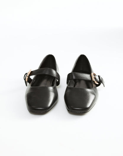 Fredia Flats (Black) - By Billini