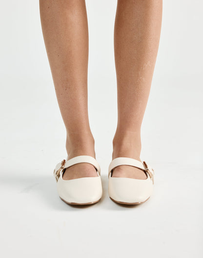 Fredia Flats (Bone) - By Billini