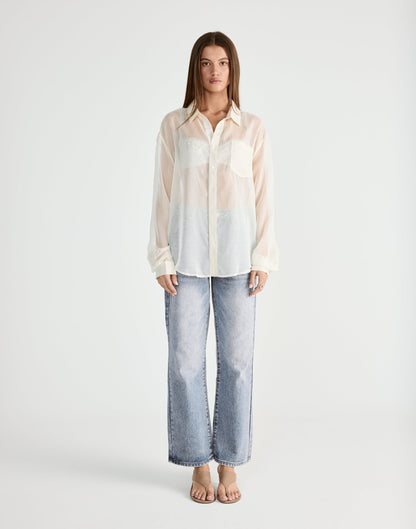 Claudio Shirt (Buttercream)