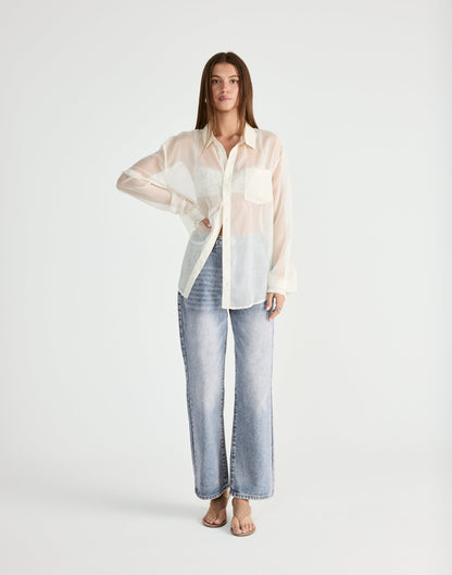 Claudio Shirt (Buttercream)