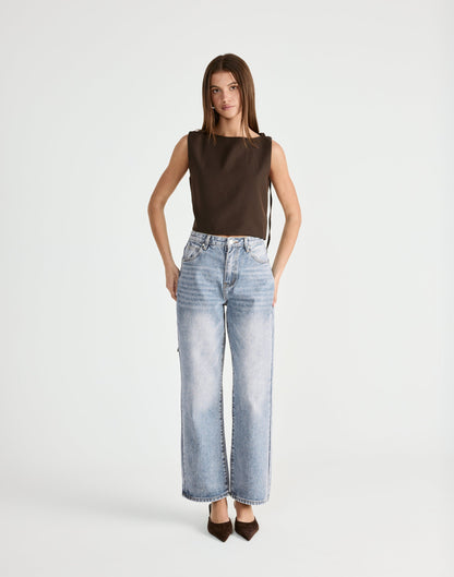 Sotiria Top (Chocolate)