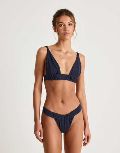 Carla Bikini Top (Midnight)