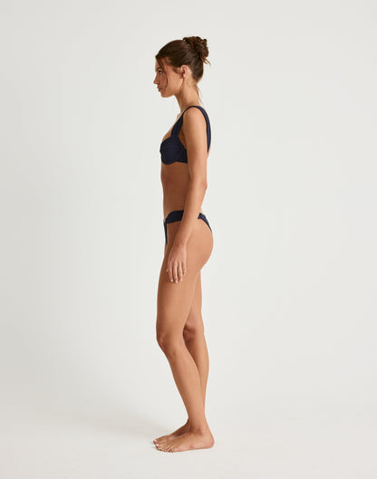 Layla Balconette Bikini Top (Midnight)