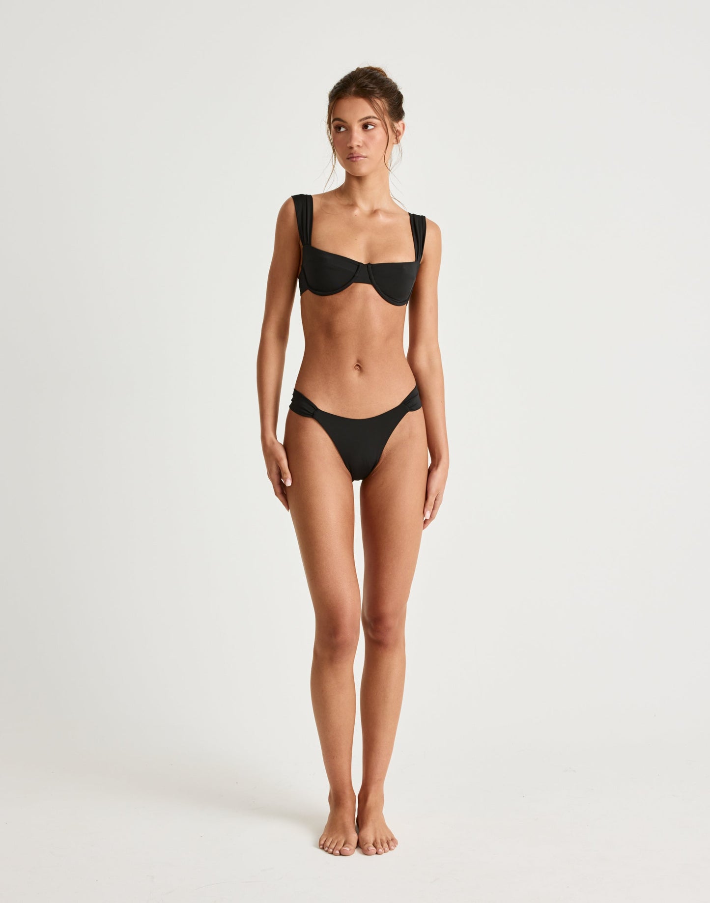 Layla Bikini Bottoms (Black)