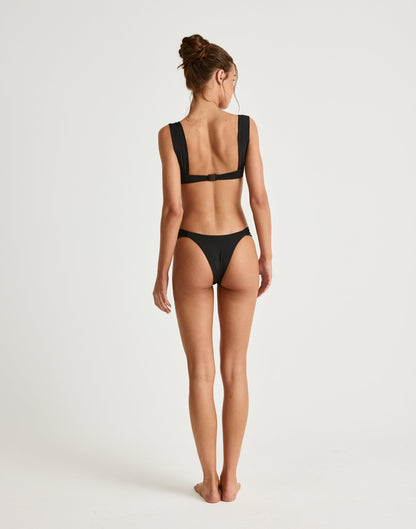 Layla Balconette Bikini Top (Black)