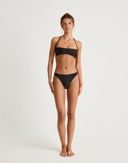 Athena Bikini Top (Black)
