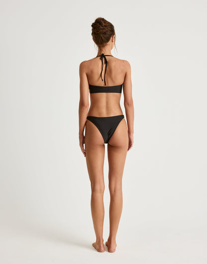 Athena Bikini Top (Black)