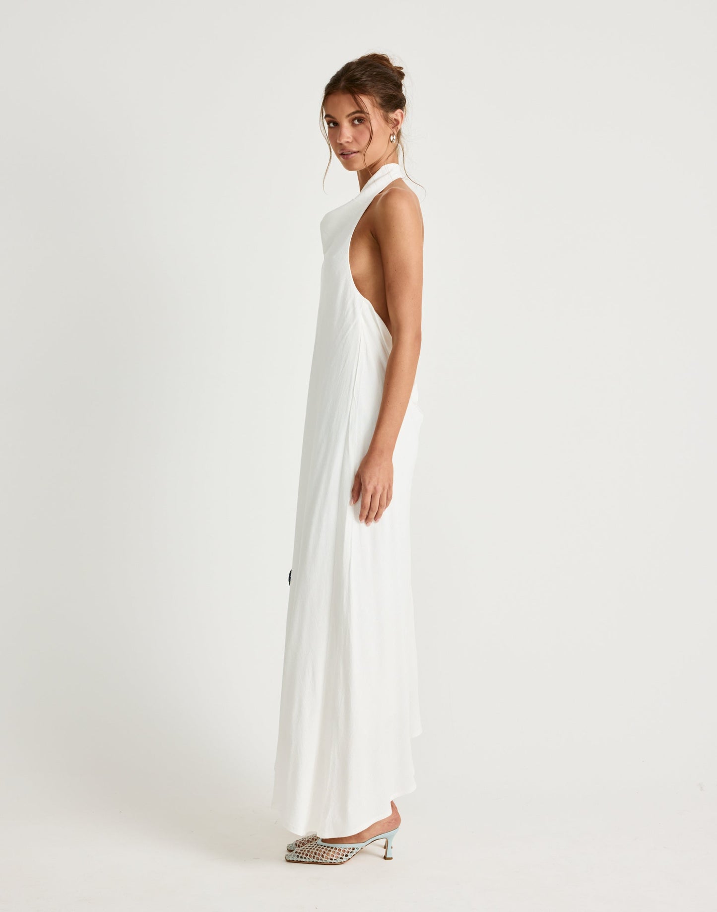 Mila Maxi Dress (Off White)
