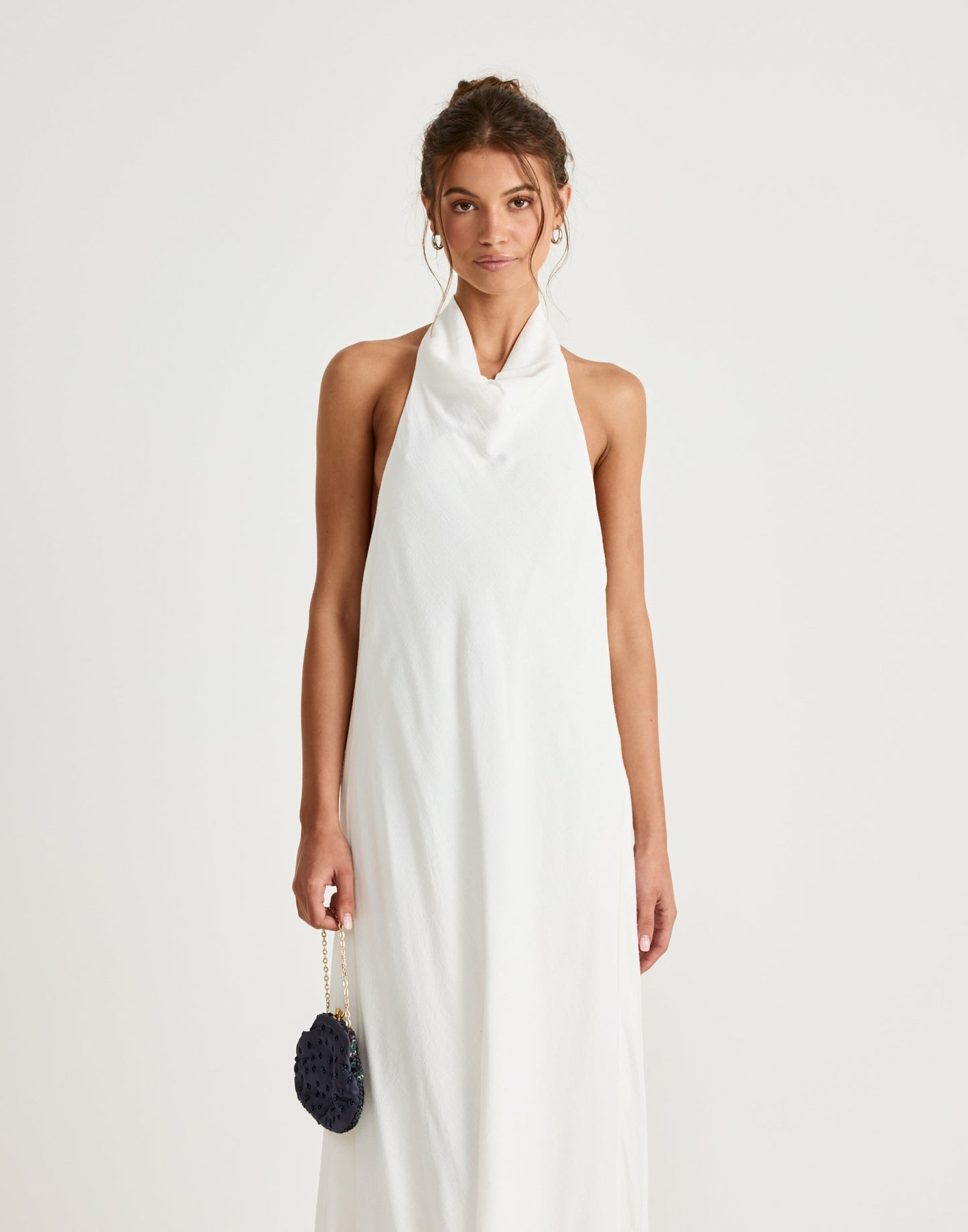Mila Maxi Dress (Off White)