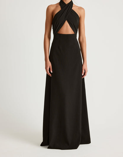Sara Maxi Dress (Black)