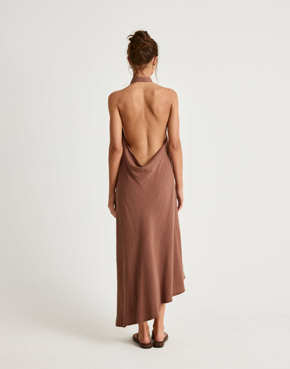 Mila Maxi Dress (Oak)