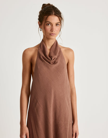 Mila Maxi Dress (Oak)