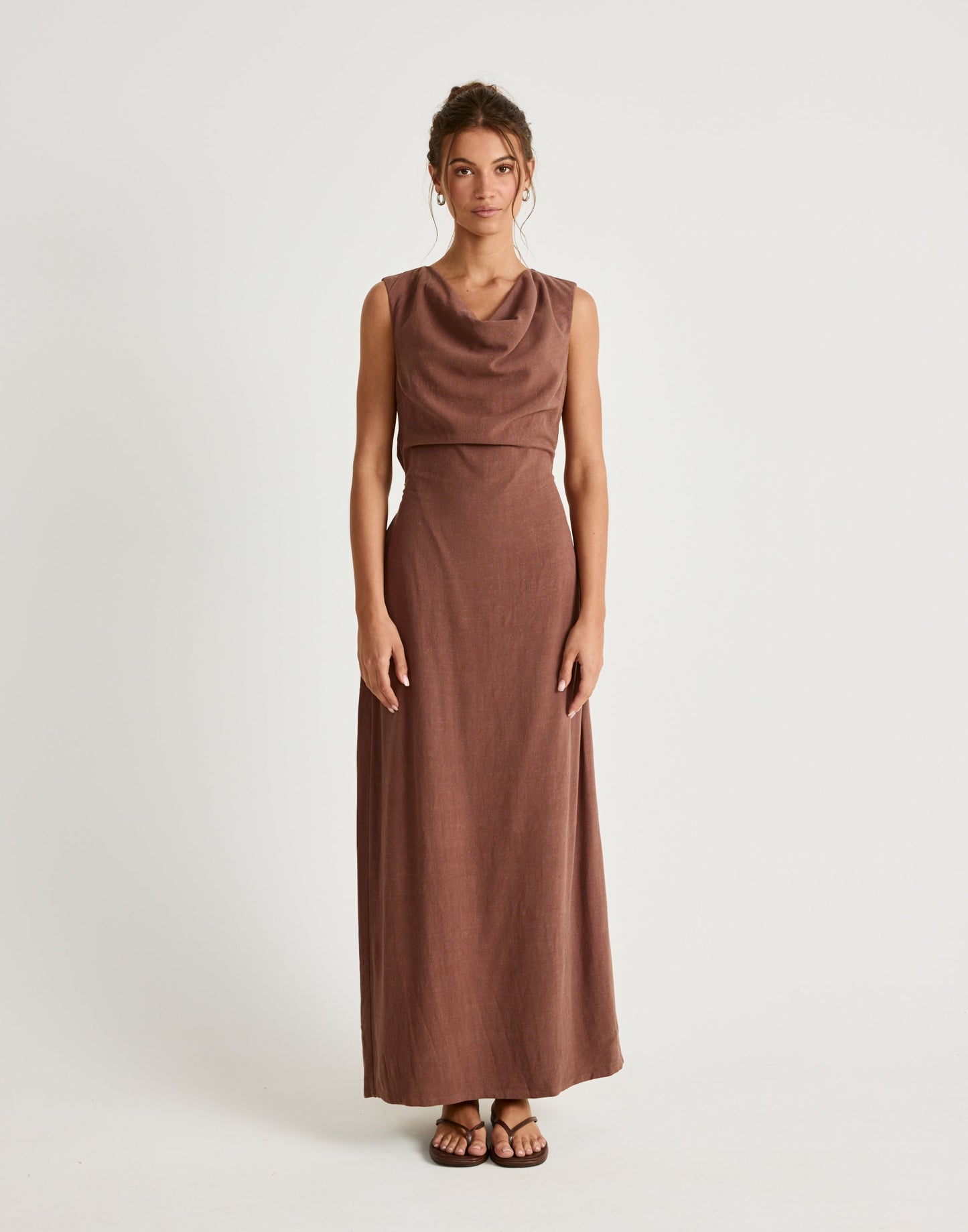 Shoreline Maxi Dress (Oak)