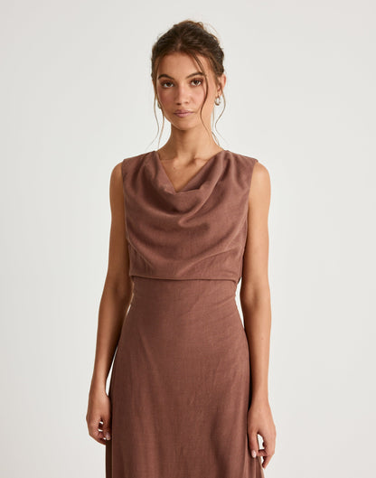Shoreline Maxi Dress (Oak)