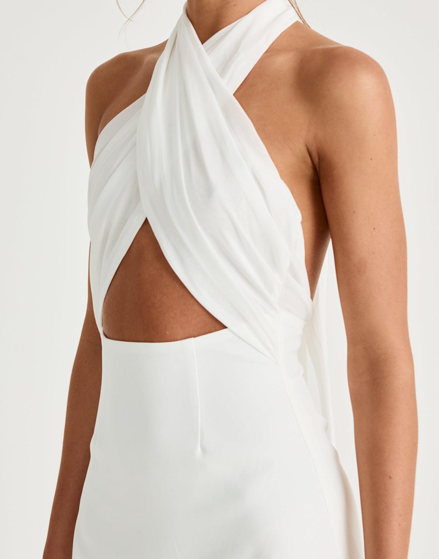 Sara Maxi Dress (White)