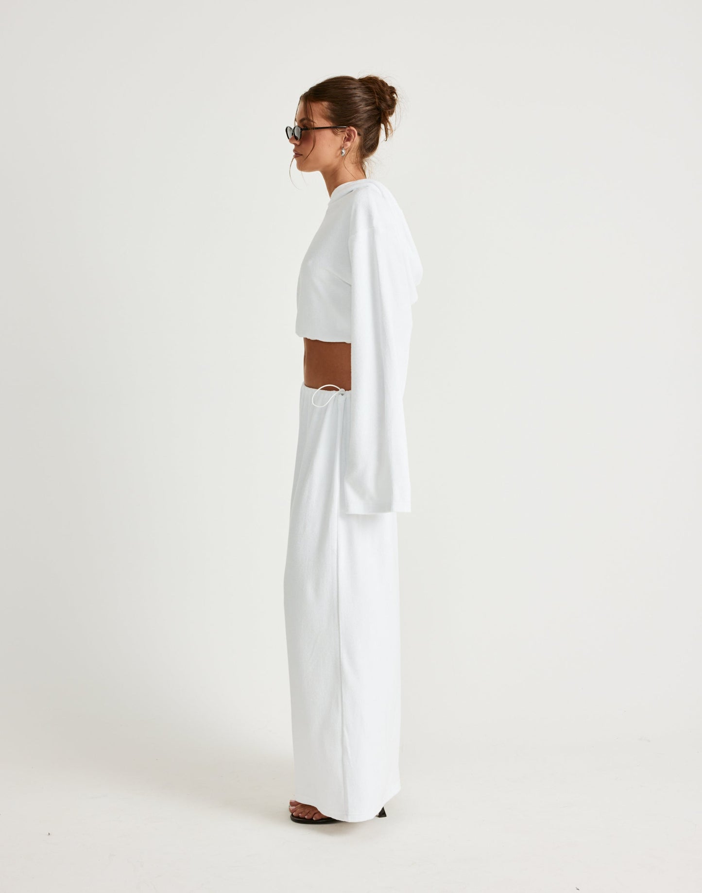 Odette Maxi Skirt (Off White)