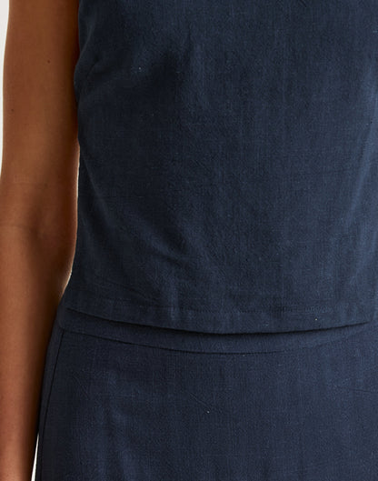 Aleah Maxi Skirt (Navy)