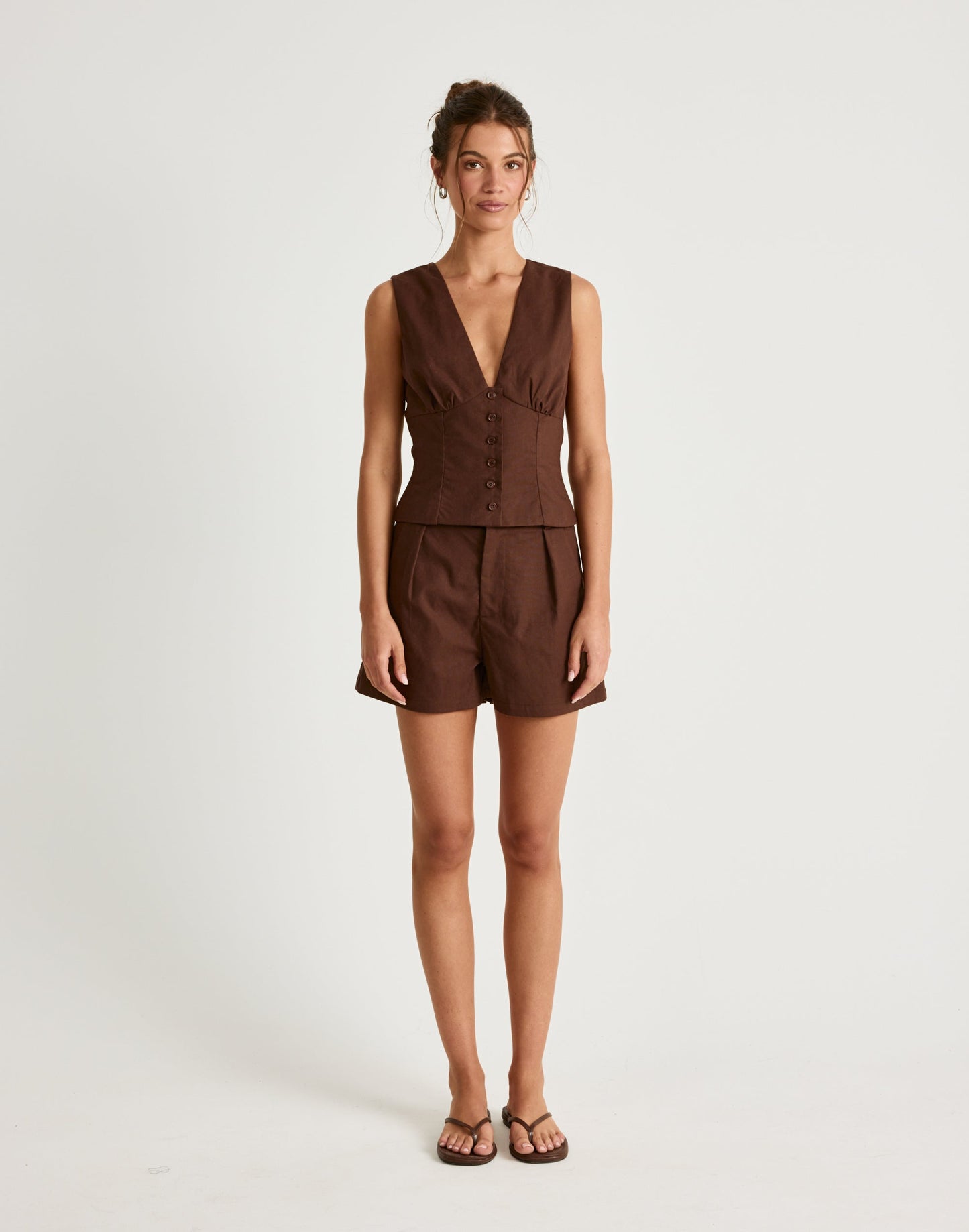 Nautical Top (Chocolate)