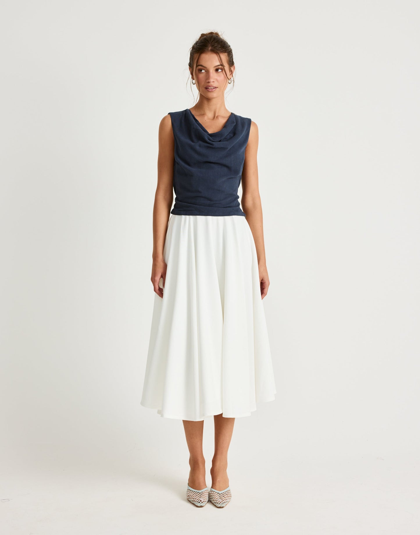 Shoreline Top (Navy)