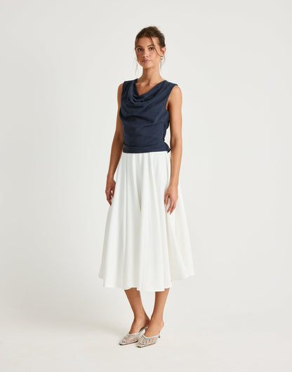 Shoreline Top (Navy)