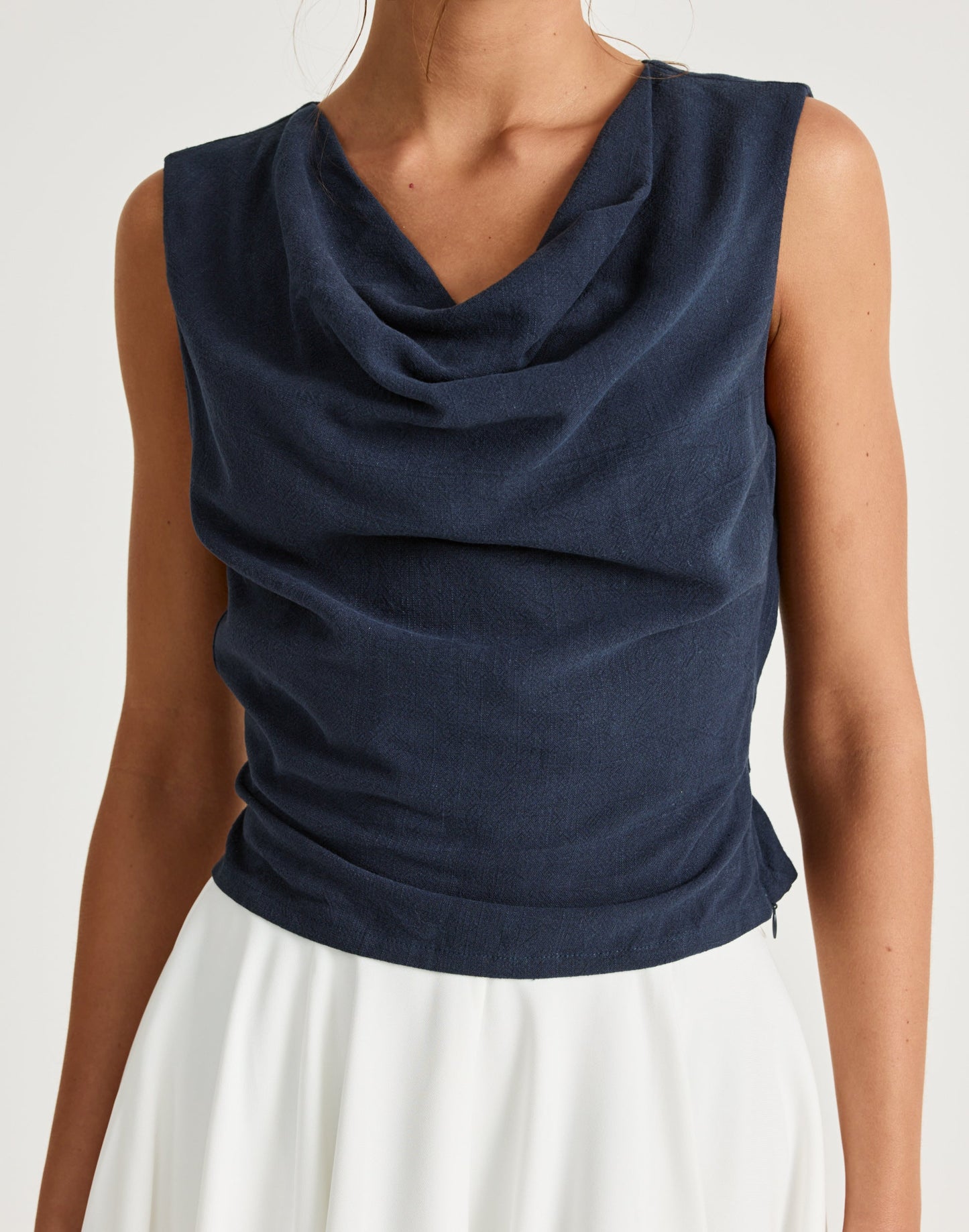 Shoreline Top (Navy)