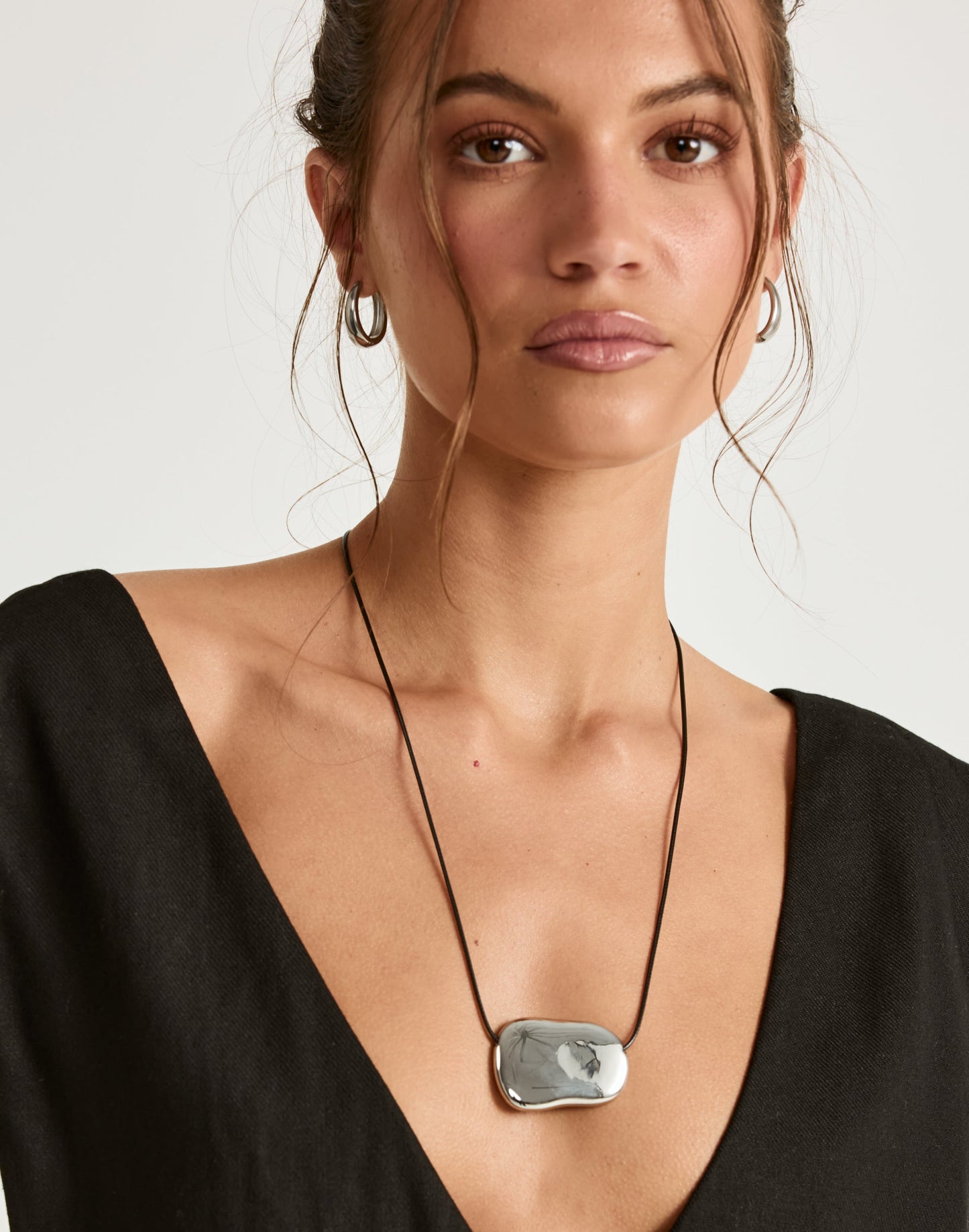 Bronte Necklace (Silver)