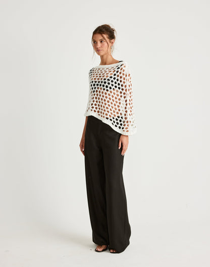 Halona Top (Off White)