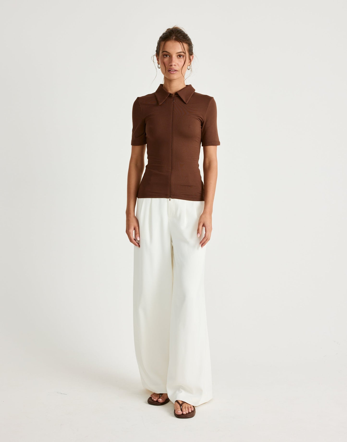 Priscilla Top (Chocolate)