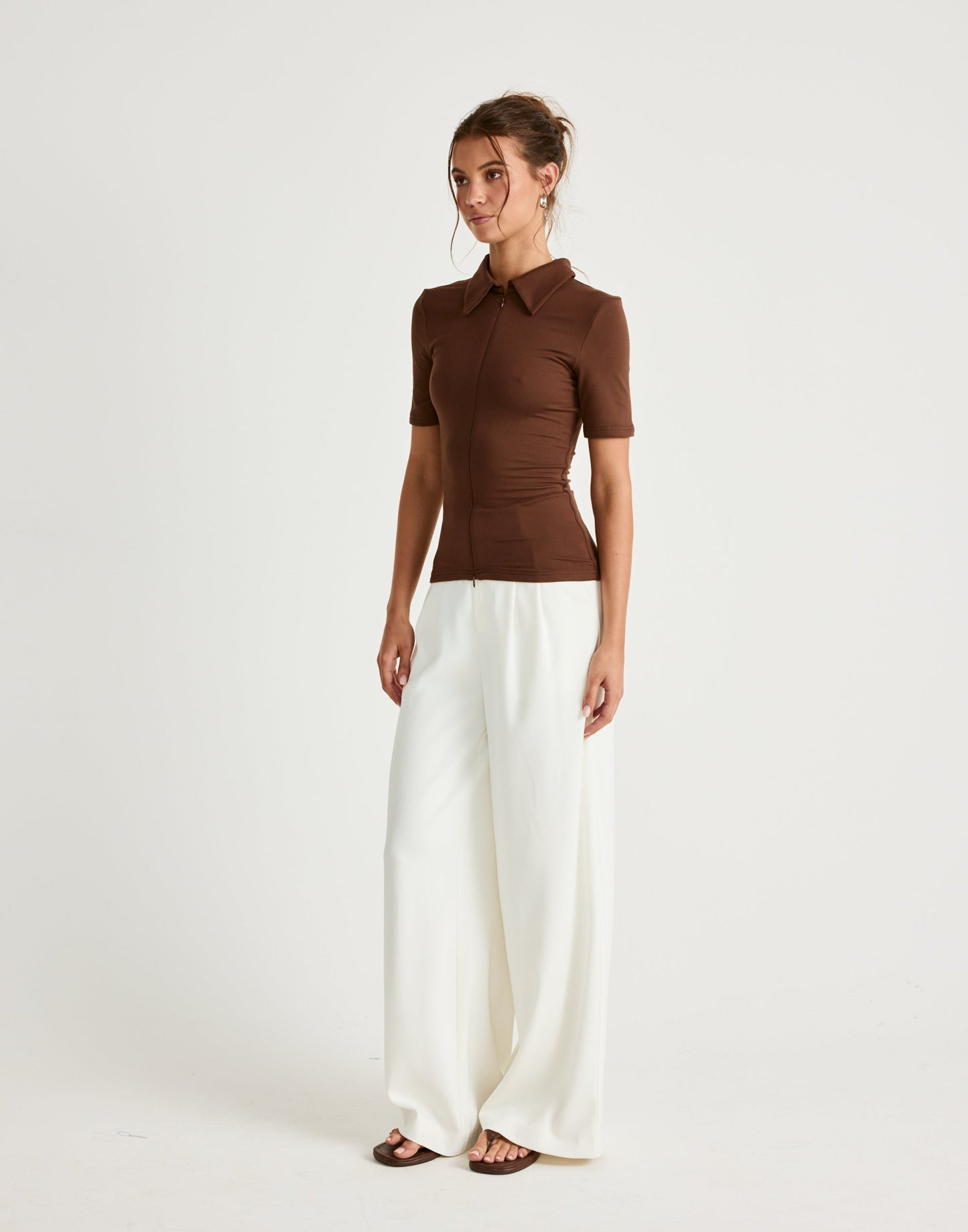 Priscilla Top (Chocolate)