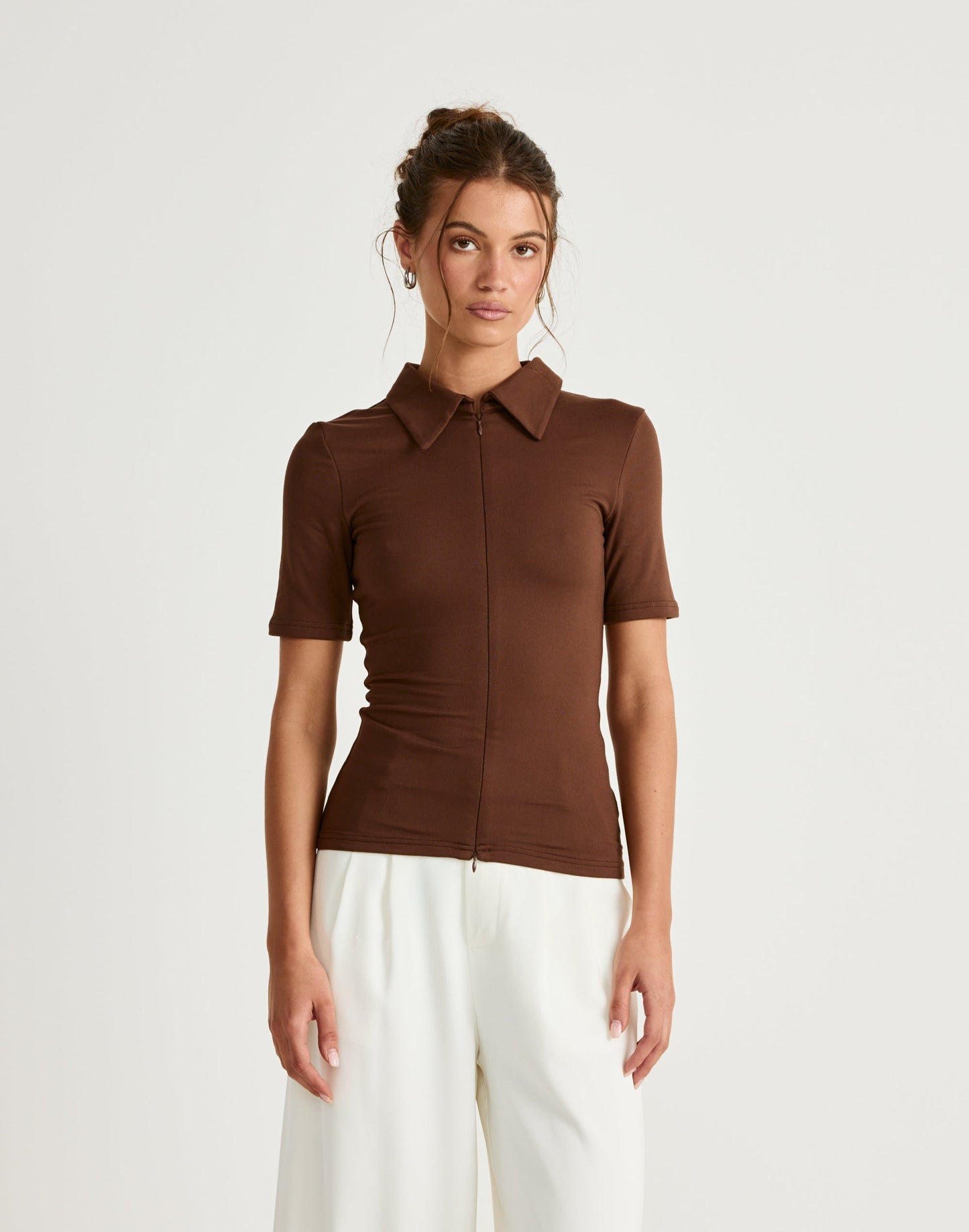 Priscilla Top (Chocolate)